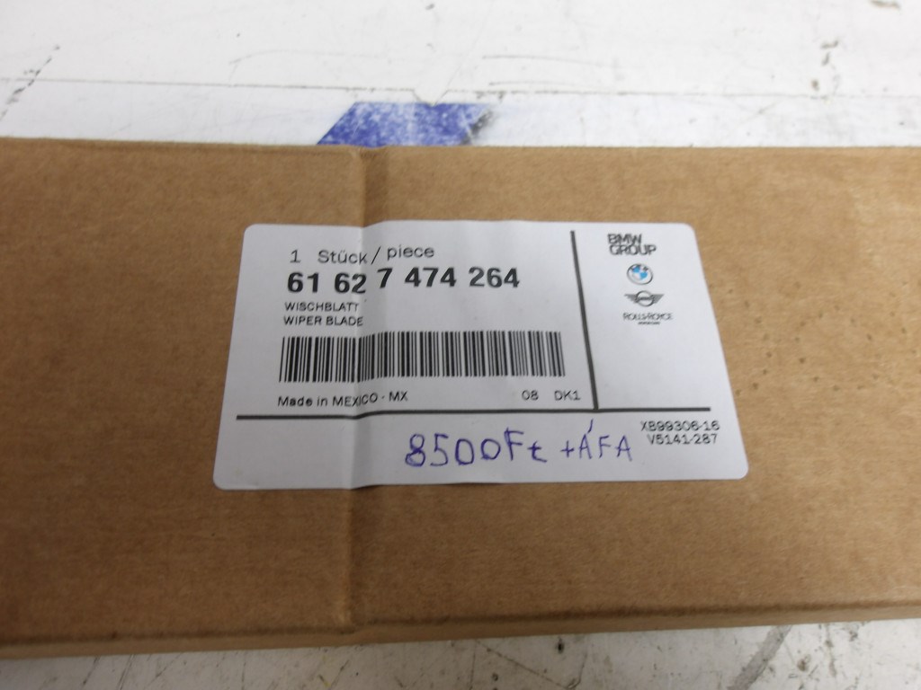 [GYÁRI ÚJ] BMW HÁTSÓ ABLAKTÖRLŐ LAPÁT | X7 G07 +LCI | 61 62 7474264 3. kép